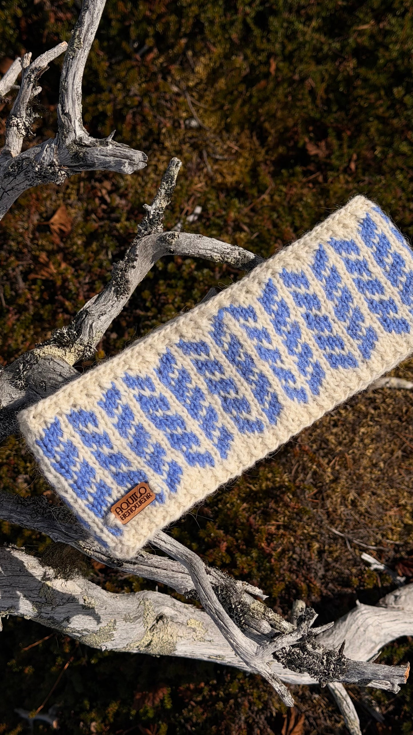 Aurora Headliner II (White + Blue)