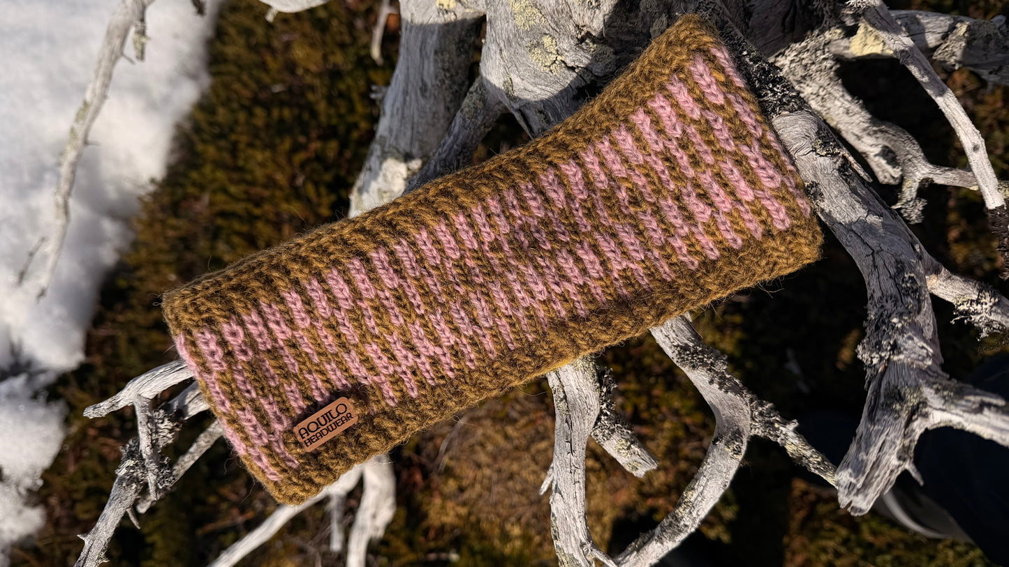 Skippy Headliner (Golden + Pink)