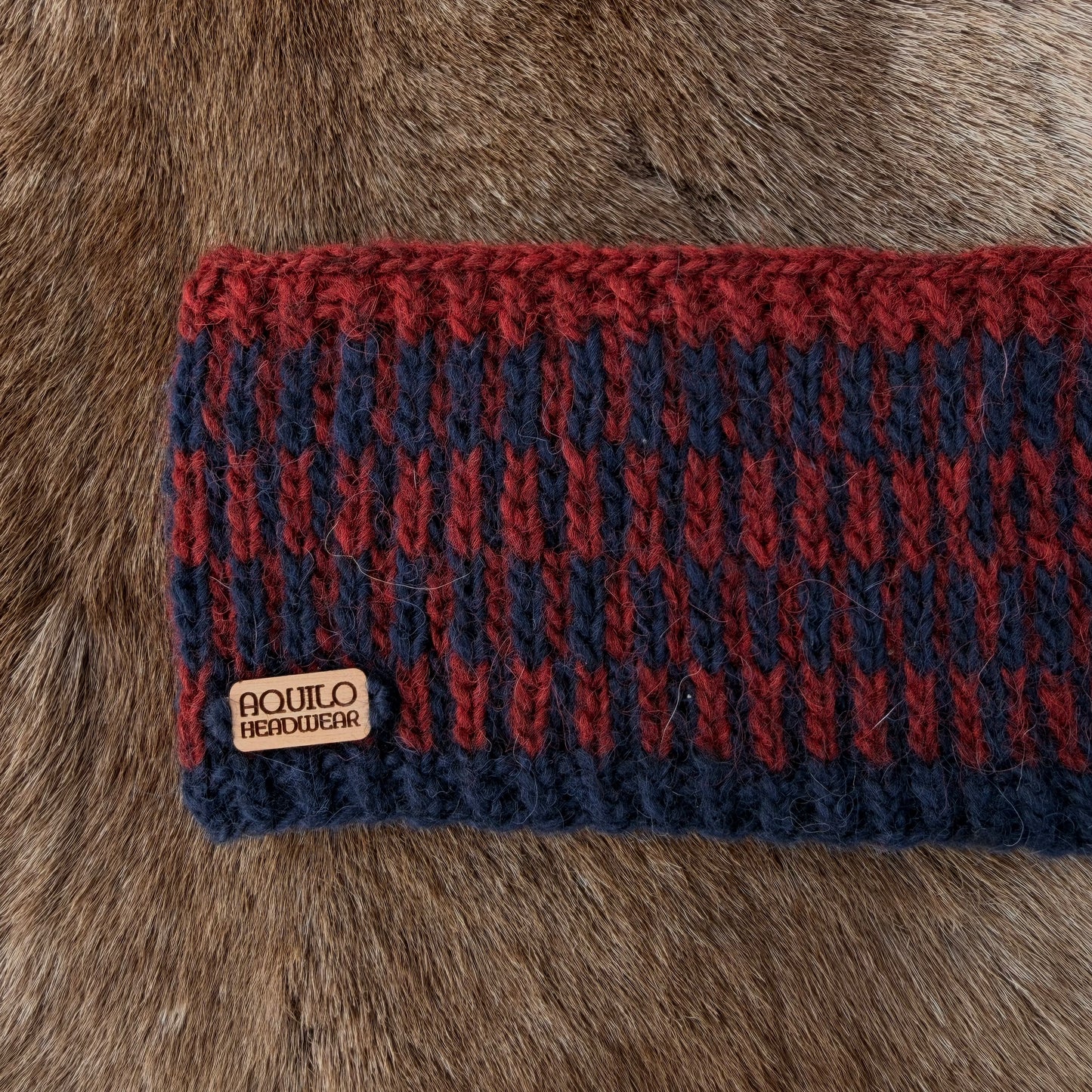Skippy Headliner (Navy Blue + Brick)