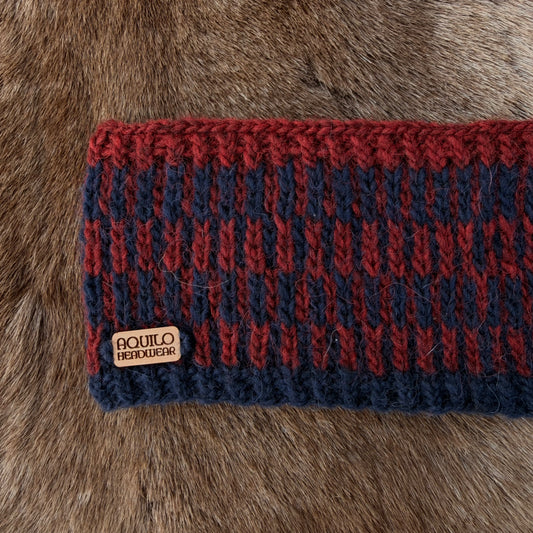 Skippy Headliner (Navy Blue + Brick)